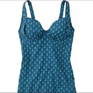 Title Nine Bodacious Tankini Swim suit Top NWT
